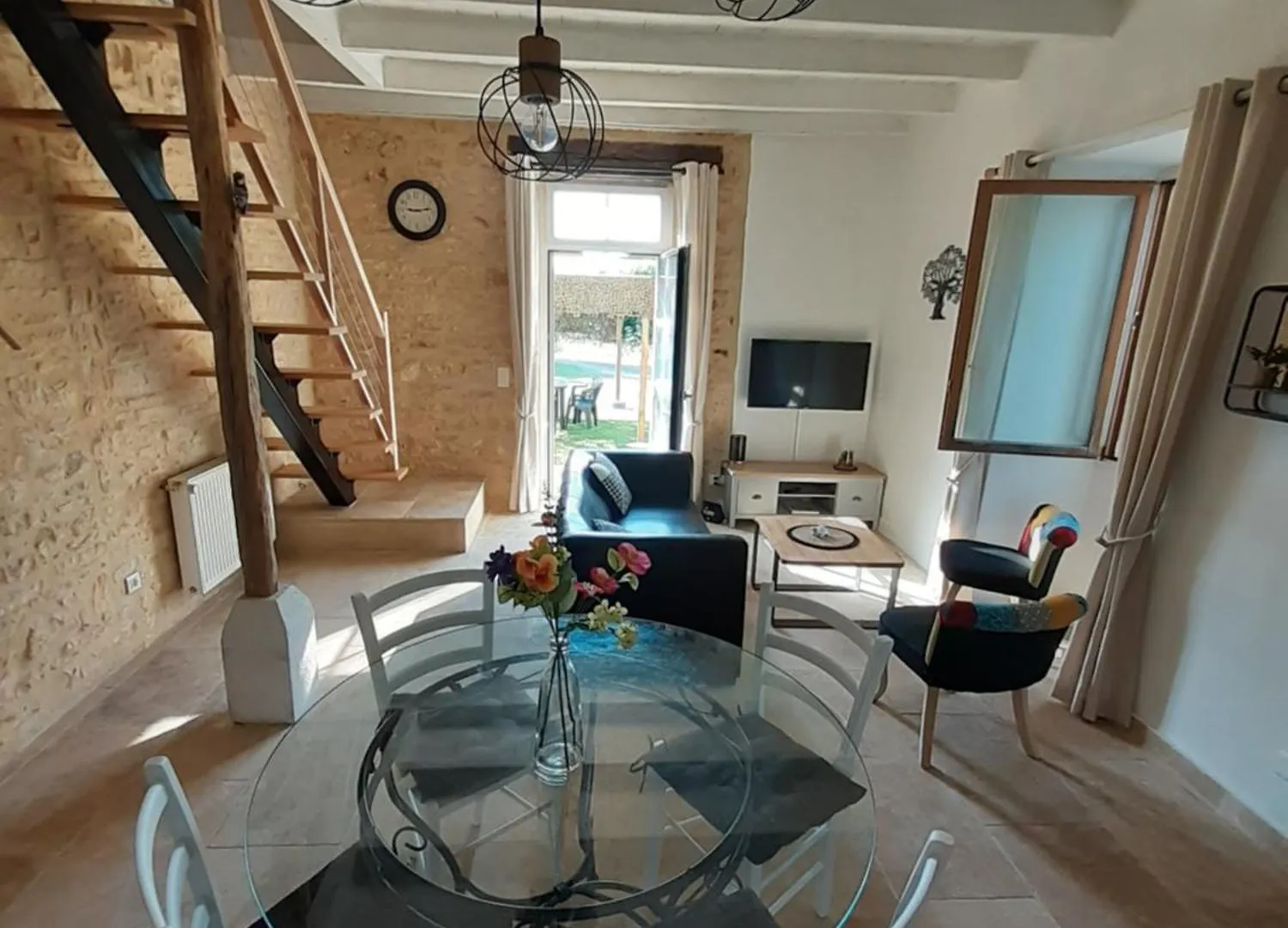 Vakantiehuis Gite Les Lauriers Roses - Petit Coin De Paradis - 4P Lavercantière